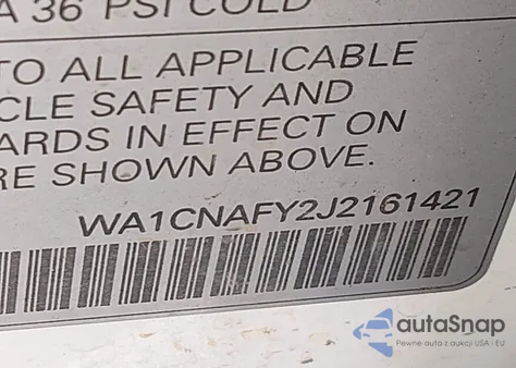 2018 Audi Q5 2.0T Premium/2.0T Tech Premium from USA, damaged, VIN WA1CNAFY2J2161421